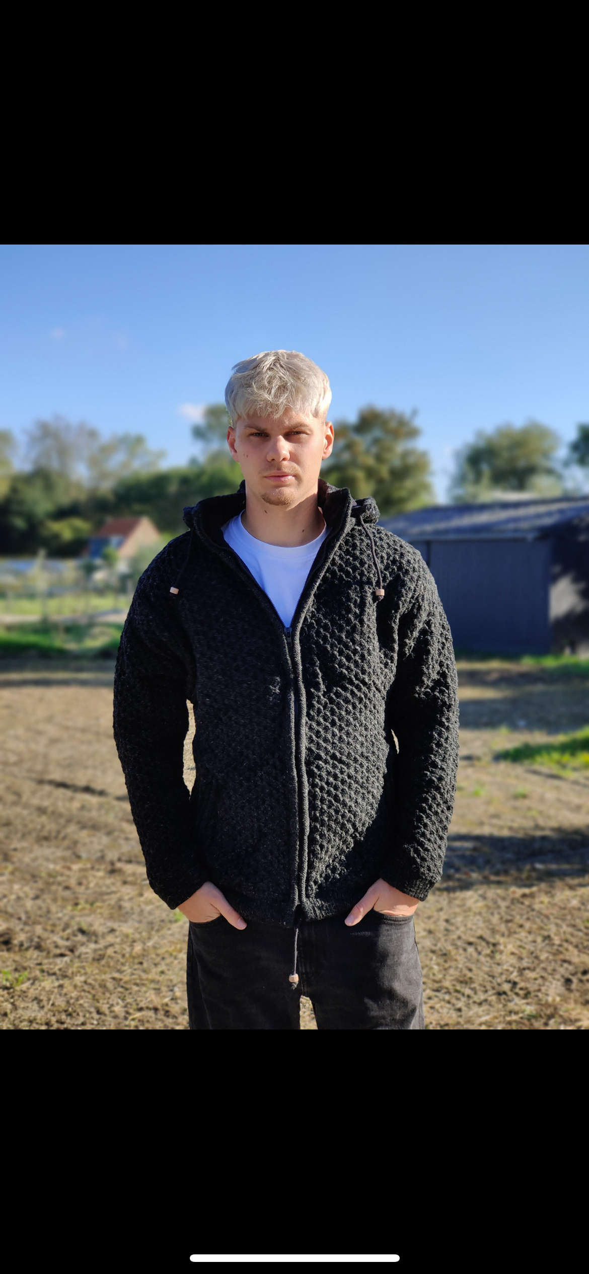 Puur Nepal Wollen Gerstekorrel Vest
